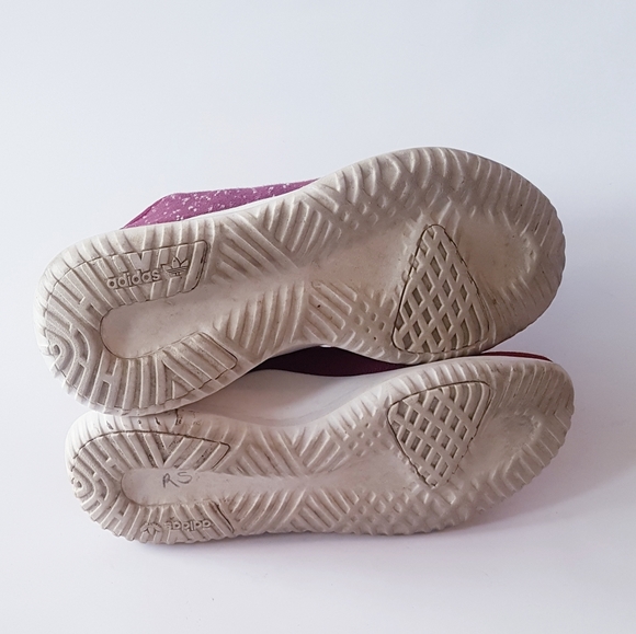 ADIDAS Burgundy Originals Tubular Shadow Athletic Running Shoe Sneakers - Picture 13 of 13